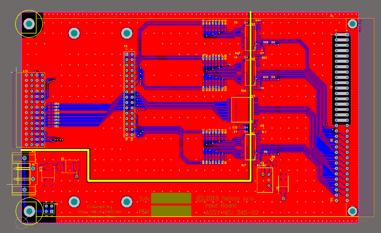 High-voltage tester — board 1