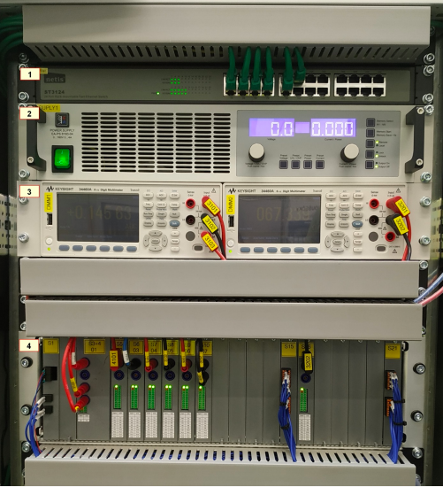 High-voltage tester — panel 1